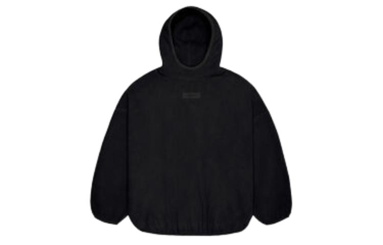FOG SS24 Drop 2 Pullover Hoodie Jet Black Mens Fleece Heavyweight 202SP244264F