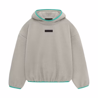 FOG SS24 Drop 2 Pullover Hoodie Seal Gray Fleece Heavyweight Casual Wear 202SP244265F