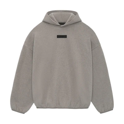 FOG SS24 Heather Grey Hoodie Oversized Heavyweight Pullover 192SU242051F
