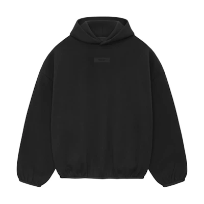 FOG SS24 Hoodie Black Pullover - Loose Fit Fleece Hoodie in Black 192SU242050F