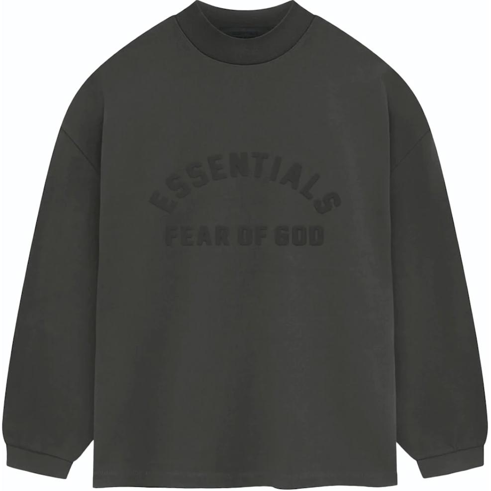 FOG SS24 Ink Black Pullover Longsleeve Graphic Heavyweight Sweatshirt 125SP242010F