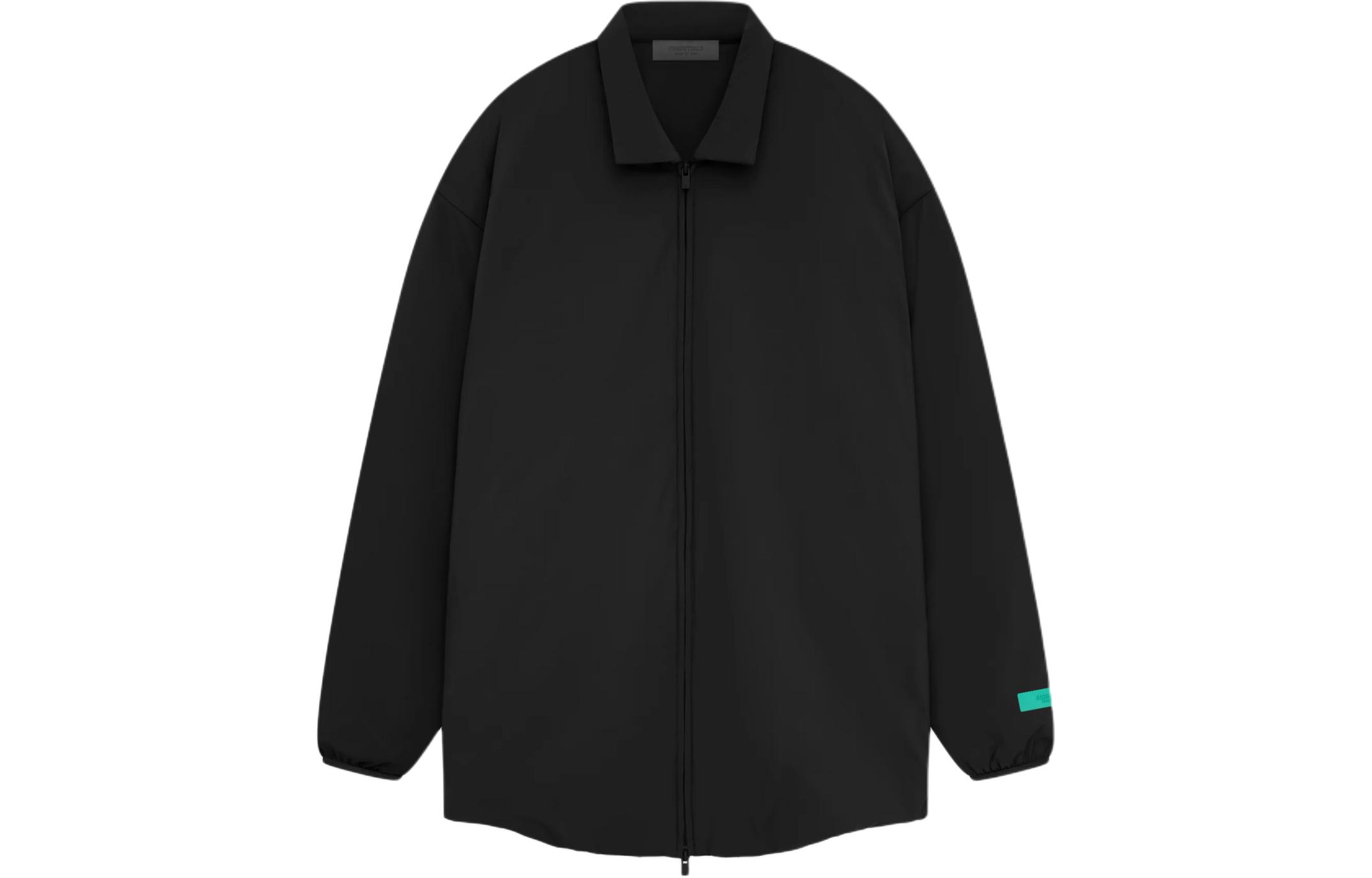 FOG SS24 Nylon Filled Shirt Jacket Jet Black - Heavyweight American Style 202SP244494F