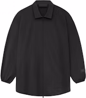 Fear of God SS24 Nylon Overshirt Relaxed Zip Jacket Black 202SU244490F Fear of God SS24 Nylon Overshirt Relaxed Zip Jacket Black 202SU244490F