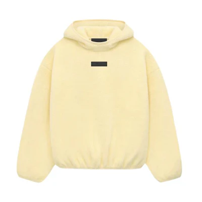 FOG SS24 Pullover Hoodie Garden Yellow Heavyweight Fleece Casual Hoodie 202SP244261F