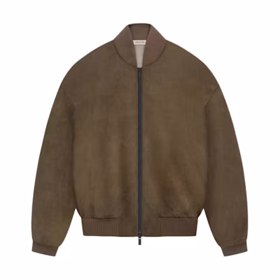 FOG SS24 Season 8 Suede Corduroy Bomber Jacket Wood Unisex FG830-327WCN-206