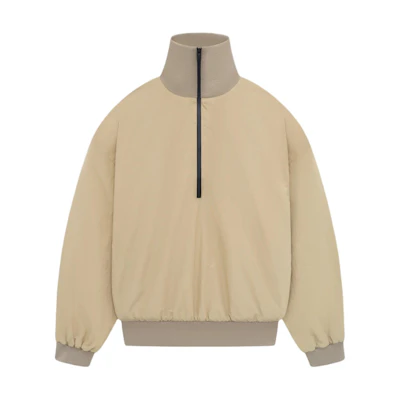 FOG SS24 Season 8 Washed Nylon Half Zip Track Jacket Dune Unisex FG830-2101WAN-260
