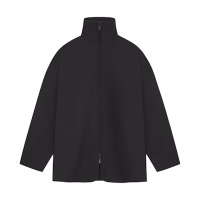 FOG SS24 Season 8 Wool Silk High Neck Jacket Black FG830-073WOS-001
