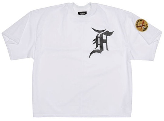 恐懼上帝 Ssense 網狀練習擊球衫 白色 Buy 恐懼上帝 Ssense 網狀練習擊球衫 白色