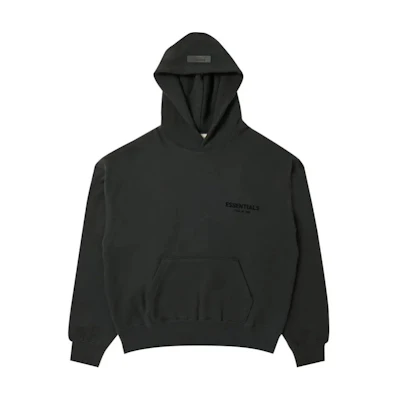 FOG Stretch Limo Black Heavyweight Hoodie Simple Comfy Logo Design 192BT212110F