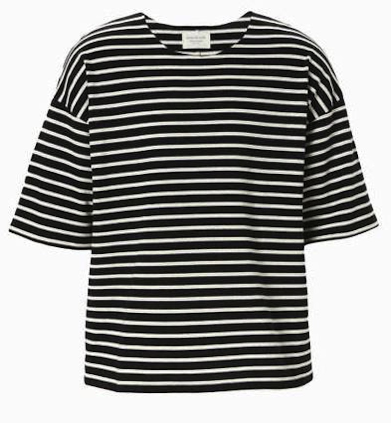 Fear of God Striped Crew T-Shirt Black Stripe