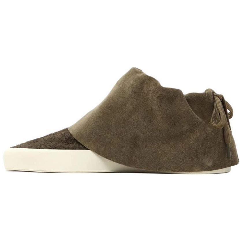 Fear of God Suede Low-Top Lace-Up Sneakers Deep Green Men’s Shoes FG880-135SUE-245