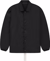 Fear of God The Black Collection Coaches Jacket Jet Black Heavyweight Jacket 202sp232010f Fear of God The Black Collection Coaches Jacket Jet Black Heavyweight Jacket 202sp232010f