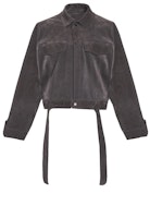 Fear of God Ultra Calf Suede Trucker Jacket Dark Brown Fear of God Ultra Calf Suede Trucker Jacket Dark Brown