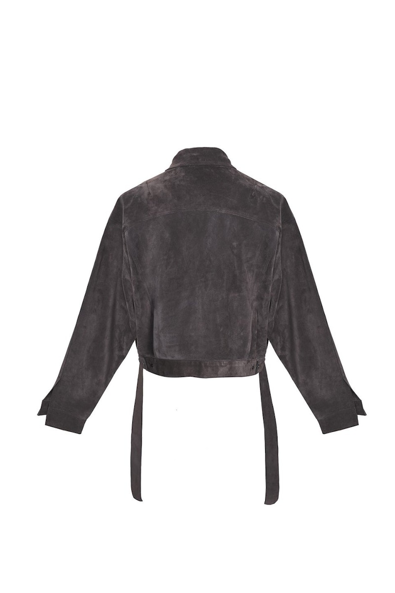 Order 피어오브갓 스웨이드 트러커 자켓 (다크브라운)
