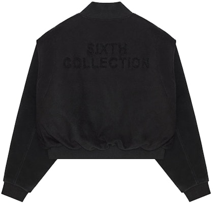 Fear of God Varsity Jacket Vintage Black/Black Order Fear of God Varsity Jacket Vintage Black/Black