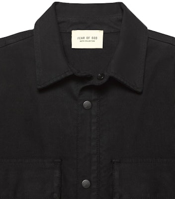Fear of God Vintage Corduroy Shirt Jacket Black Lookbook Fear of God Vintage Corduroy Shirt Jacket Black