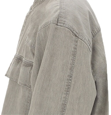 Fear of God Vintage Denim Shirt God Grey Lookbook Fear of God Vintage Denim Shirt God Grey