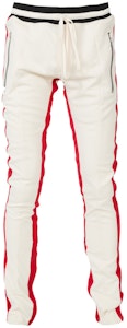 Seluar Track Fear of God Webster Double Striped Krim/Merah Buy Seluar Track Fear of God Webster Double Striped Krim/Merah