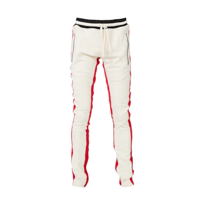 Fear of God Webster Double Striped Track Pants Cream/Red