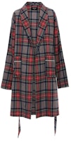 Fear of God Wool Robe Red Plaid Fear of God Wool Robe Red Plaid