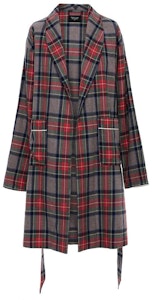 Fear of God 红色格子羊毛长袍 Buy Fear of God 红色格子羊毛长袍