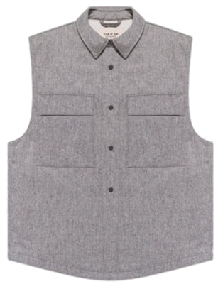 Fear of God Wool Vest Heather Grey Buy Fear of God Wool Vest Heather Grey