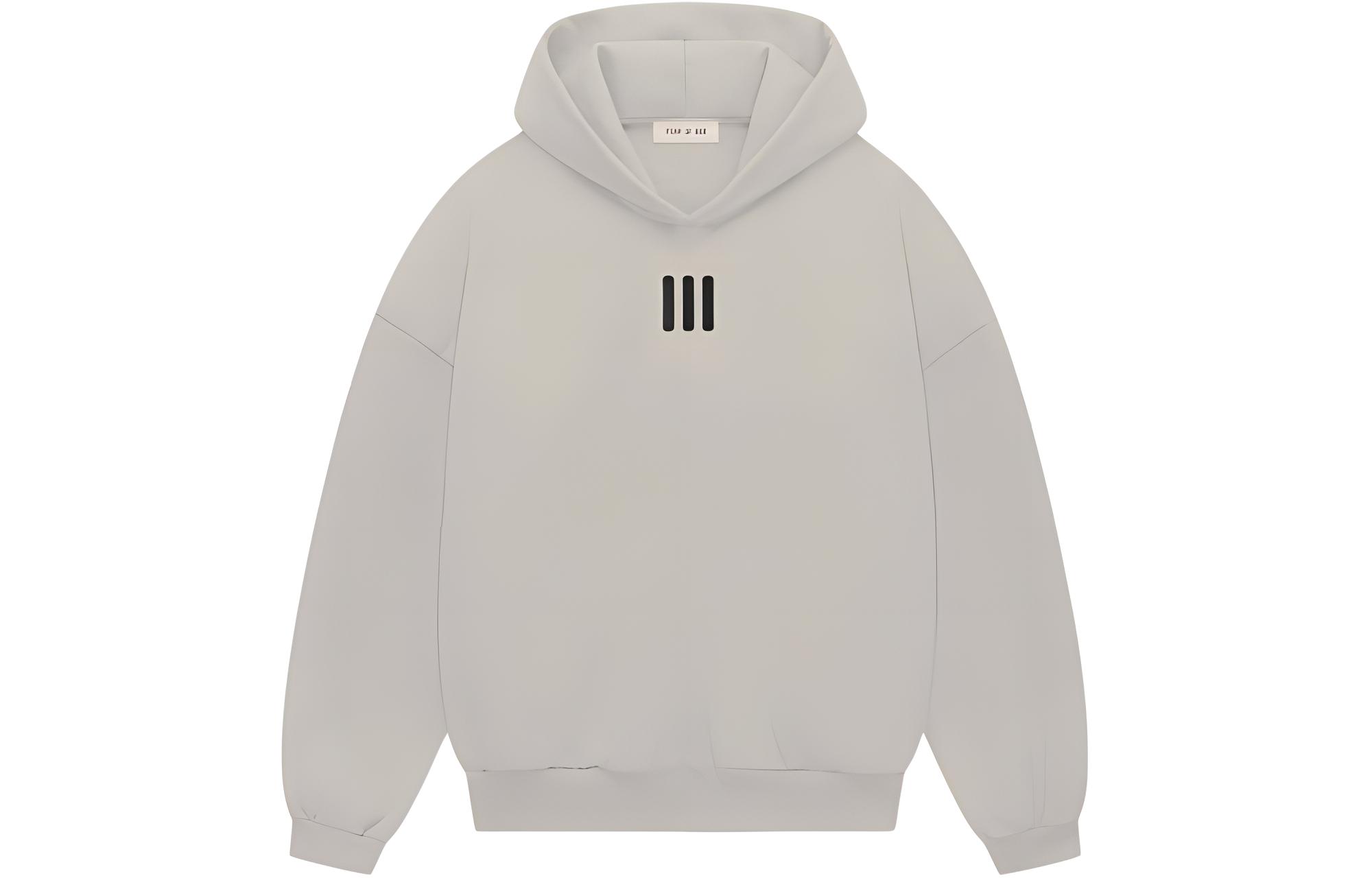 FOG adidas Athletics Marley Hoodie Beige Unisex Pullover Sweatshirt FGA50-101FLC-039