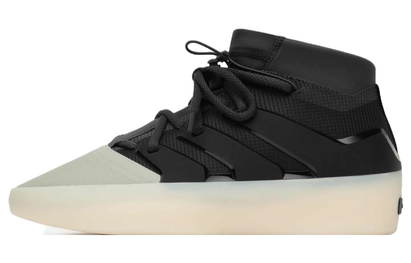 Fear of God x adidas Athletics Mid Basketball Shoes Black Men’s Durable & Breathable. IE6179