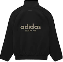 Fear of God x adidas SS24 Black Outdoor Track Jacket Logo Zip-Up IS5319 Fear of God x adidas SS24 Black Outdoor Track Jacket Logo Zip-Up IS5319