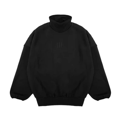 FOG adidas SS24 Logo Long Sleeve Track Sweatshirt Black IS5314