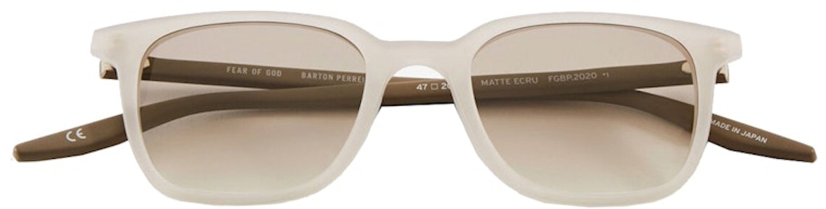 Fear of God x Barton Perreira FGBP.2020 光学太阳镜哑光米色 Lookbook Fear of God x Barton Perreira FGBP.2020 光学太阳镜哑光米色