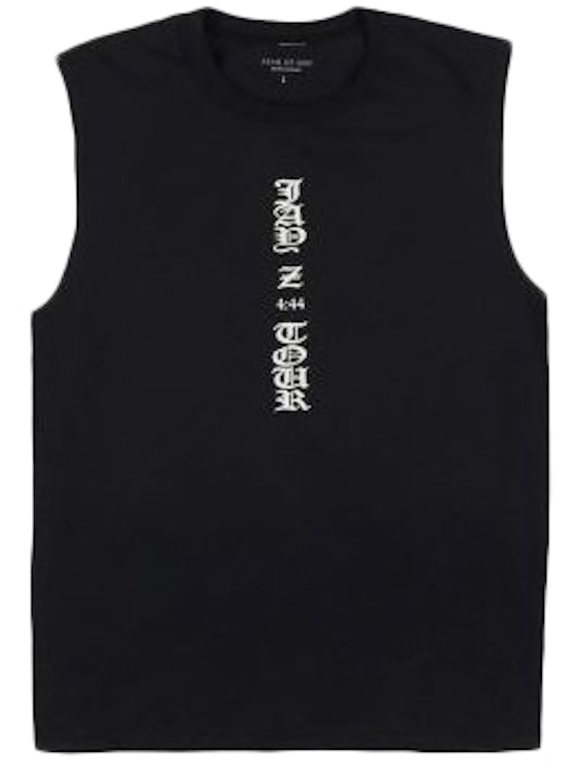 Fear of God x Jay-Z Sleeveless Tee Black