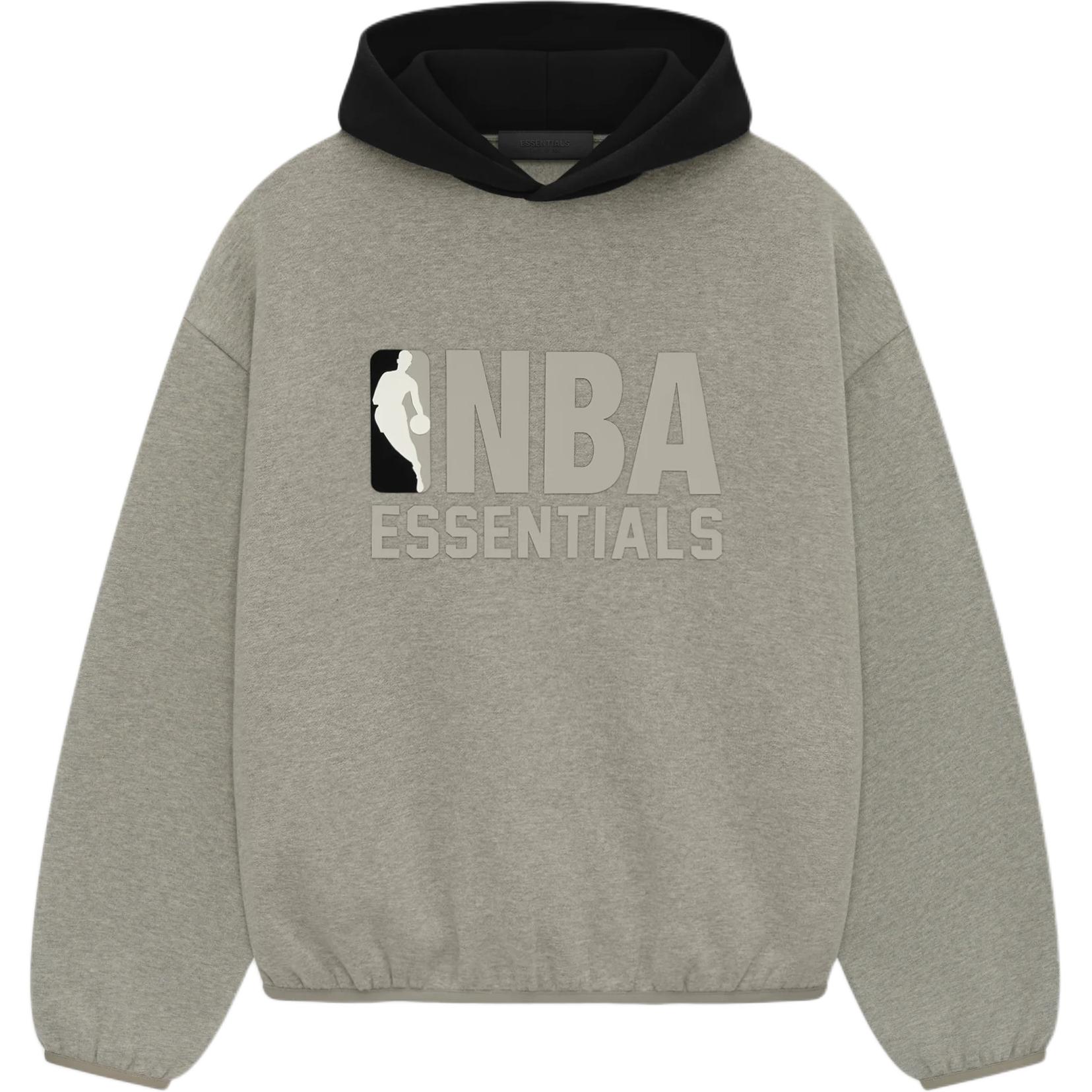 FOG NBA Essentials NBA Hoodie Warm Heather Grey Pullover Hoodie 192al246500f