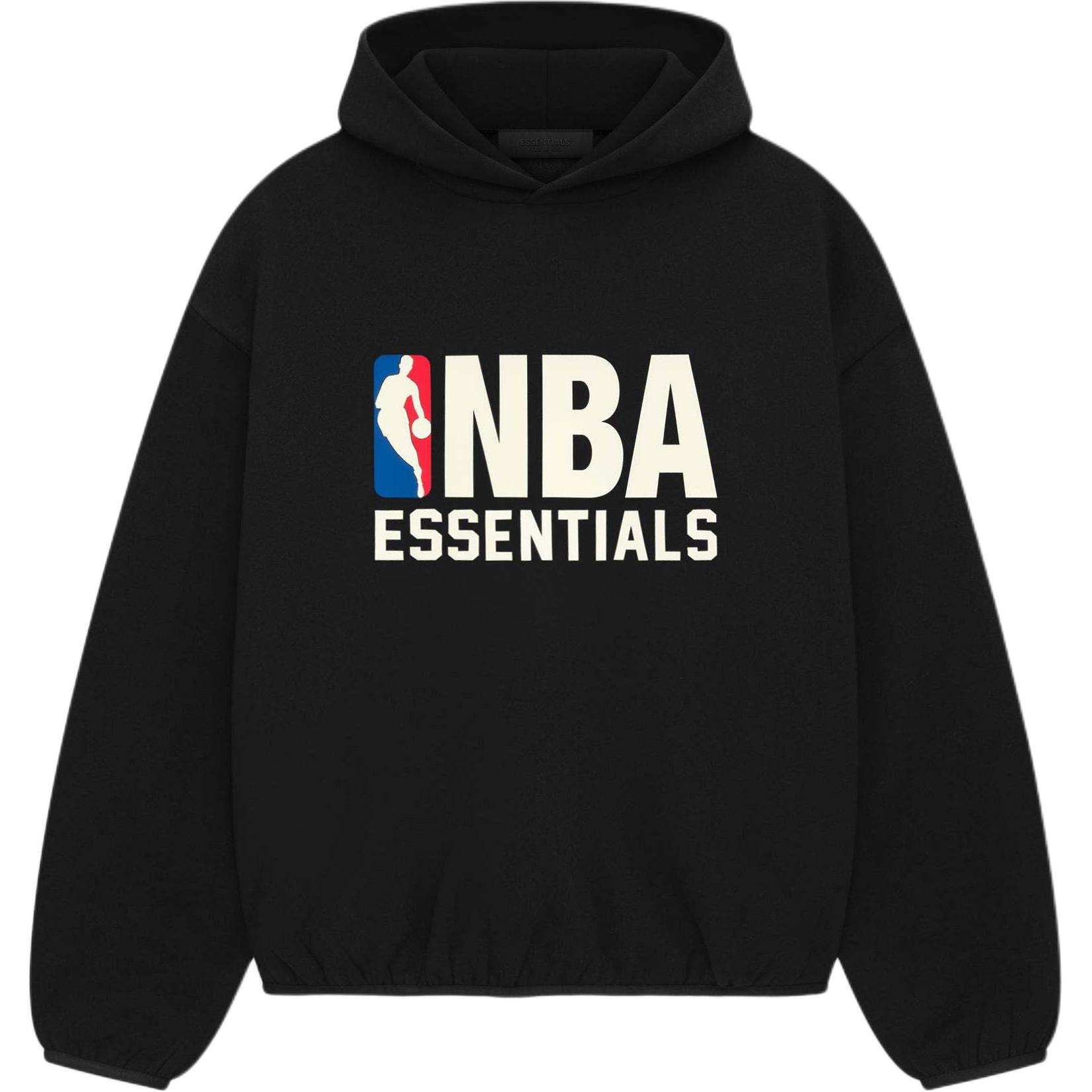 FOG NBA FW24 Hoodie Pullover with Logo Print and Fleece Lining 192al246401f