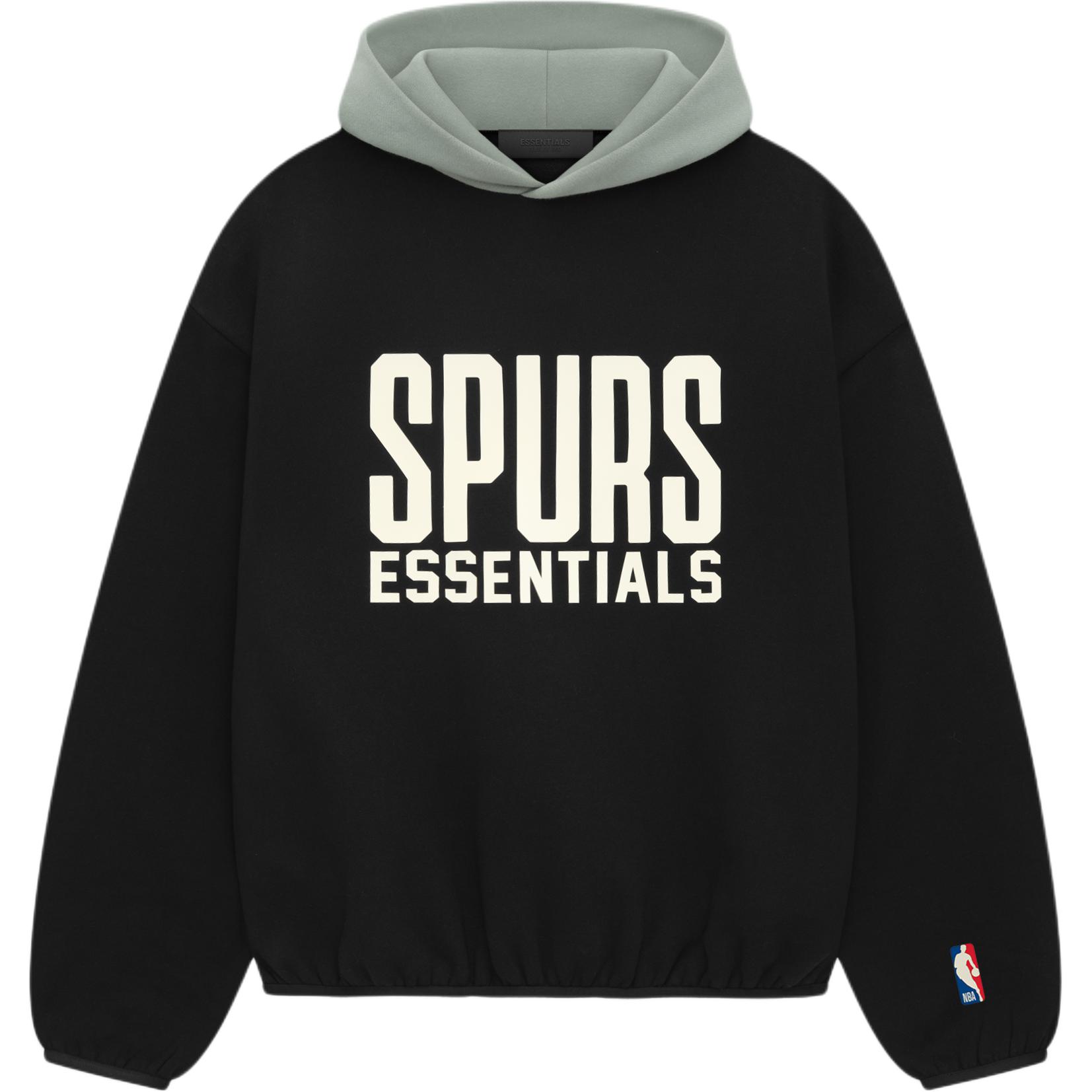 FOG NBA Pullover Hoodie - Spurs Celtics Letter Print Unisex Hoodie 192AL246403F