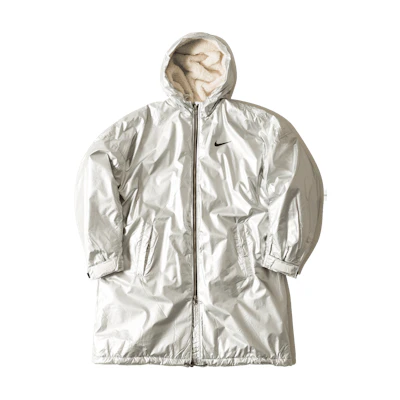 FOG Nike Parka Jacket Metalic Silver