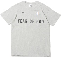 Fear of God x Nike Warm Up T-Shirt Dark Heather Grey Fear of God x Nike Warm Up T-Shirt Dark Heather Grey