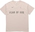 Buy Fear of God x Nike Warm Up T-Shirt Oatmeal