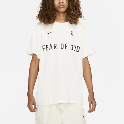 Fear of God x Nike Warm Up T-Shirt Sail Lookbook Fear of God x Nike Warm Up T-Shirt Sail