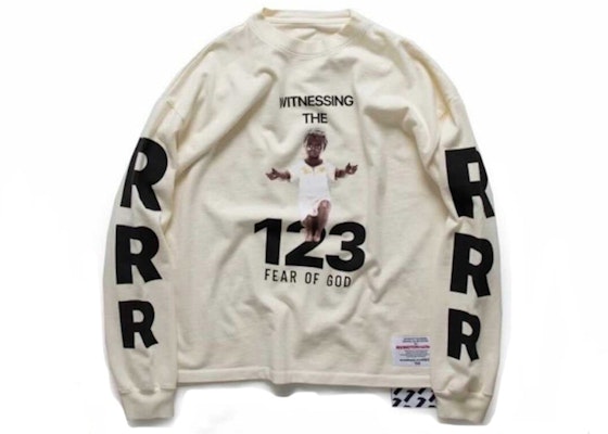 Fear of God x RRR 123 The Witness L/S T-shirt White Buy Fear of God x RRR 123 The Witness L/S T-shirt White