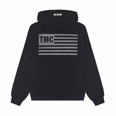 FOG TMC Crenshaw Black Reflective Hoodie FW19 LA Exclusive Unisex FOG-FW19-48