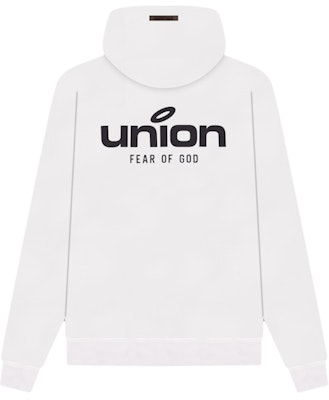 Hoodie Putih Fear of God x Union 30 Tahun Gaya Vintage Buy Hoodie Putih Fear of God x Union 30 Tahun Gaya Vintage