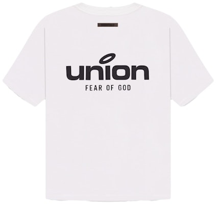 Fear of God x Union 30 Tahun Vintage Kaos Putih Buy Fear of God x Union 30 Tahun Vintage Kaos Putih