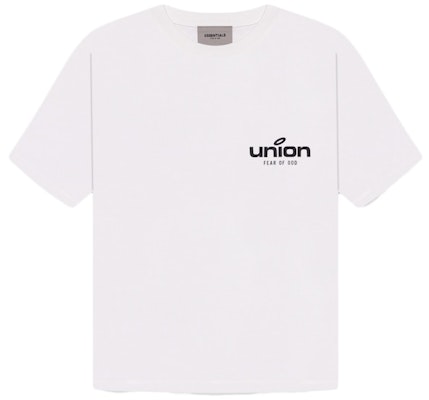 Fear of God x Union 30 Tahun Vintage Kaos Putih Order Fear of God x Union 30 Tahun Vintage Kaos Putih