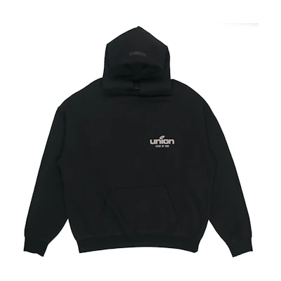 FOG Union LA FW21 Vintage Hoodie Black Heavyweight Pullover Unisex FOG-FW21-096