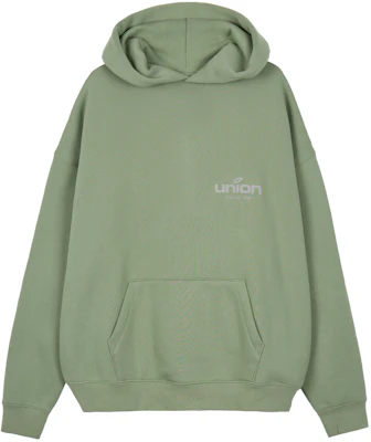 Fear of God x Union LA FW21 復古連帽衫 綠色字母標誌 男女款套頭衫 FOG-FW21-094 Buy Fear of God x Union LA FW21 復古連帽衫 綠色字母標誌 男女款套頭衫 FOG-FW21-094