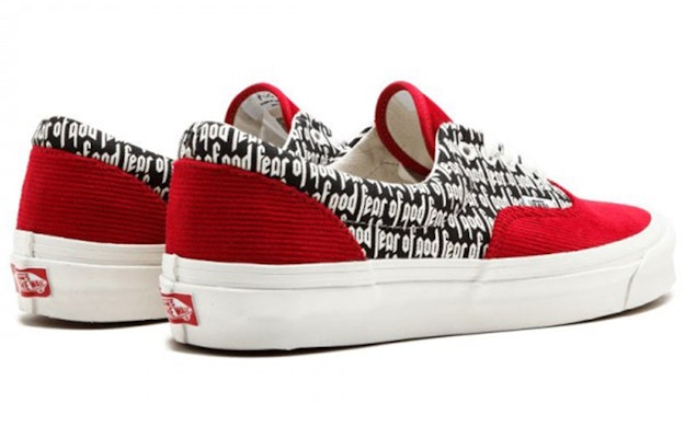 Vans Fear Of God x Era 95 Sepatu Skate Unisex Merah/ 'Hitam' VN0A3MQ5PZO Lookbook Vans Fear Of God x Era 95 Sepatu Skate Unisex Merah/ 'Hitam' VN0A3MQ5PZO