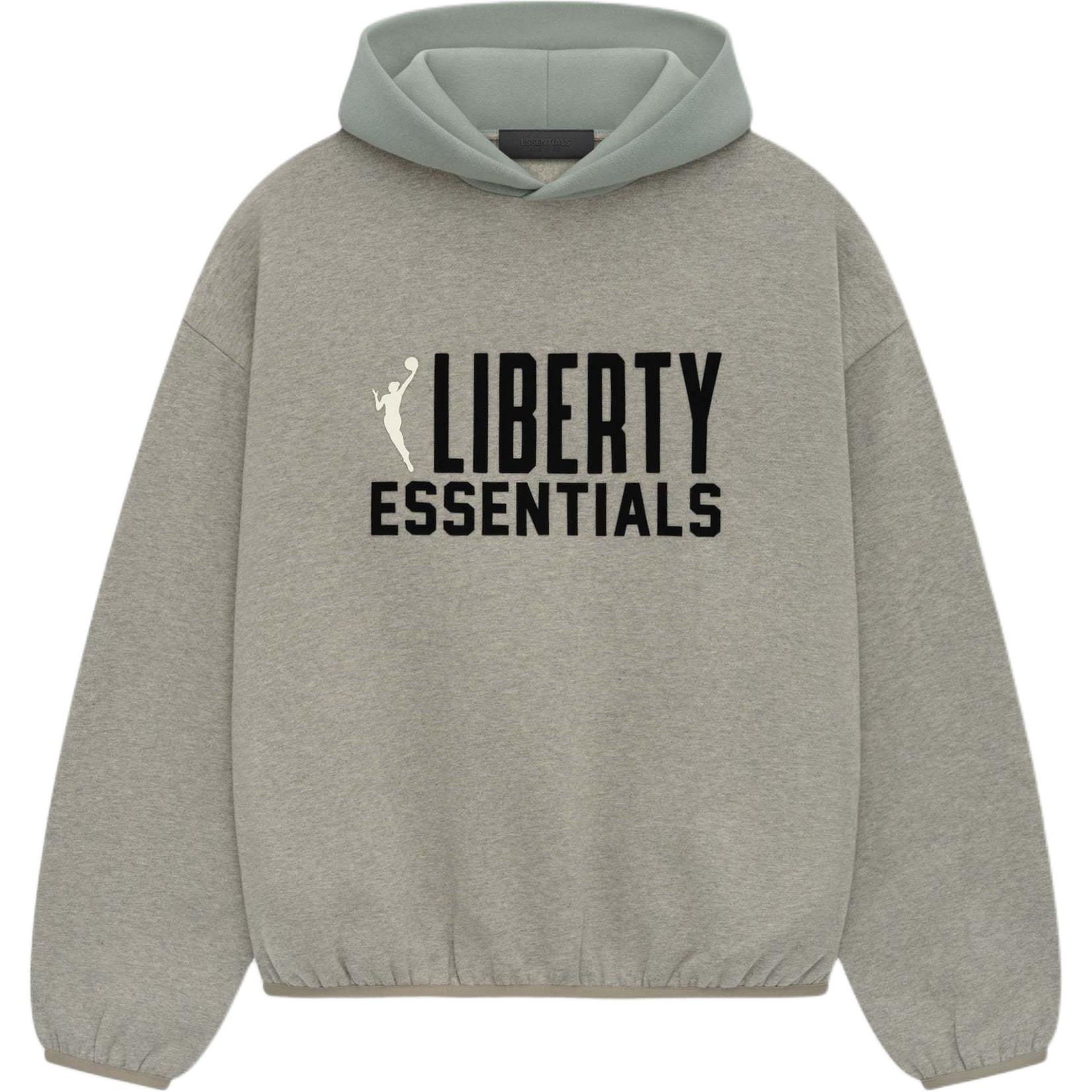 FOG WNBA Essentials Liberty Hoodie Gray/Warm Heather 192al246307f