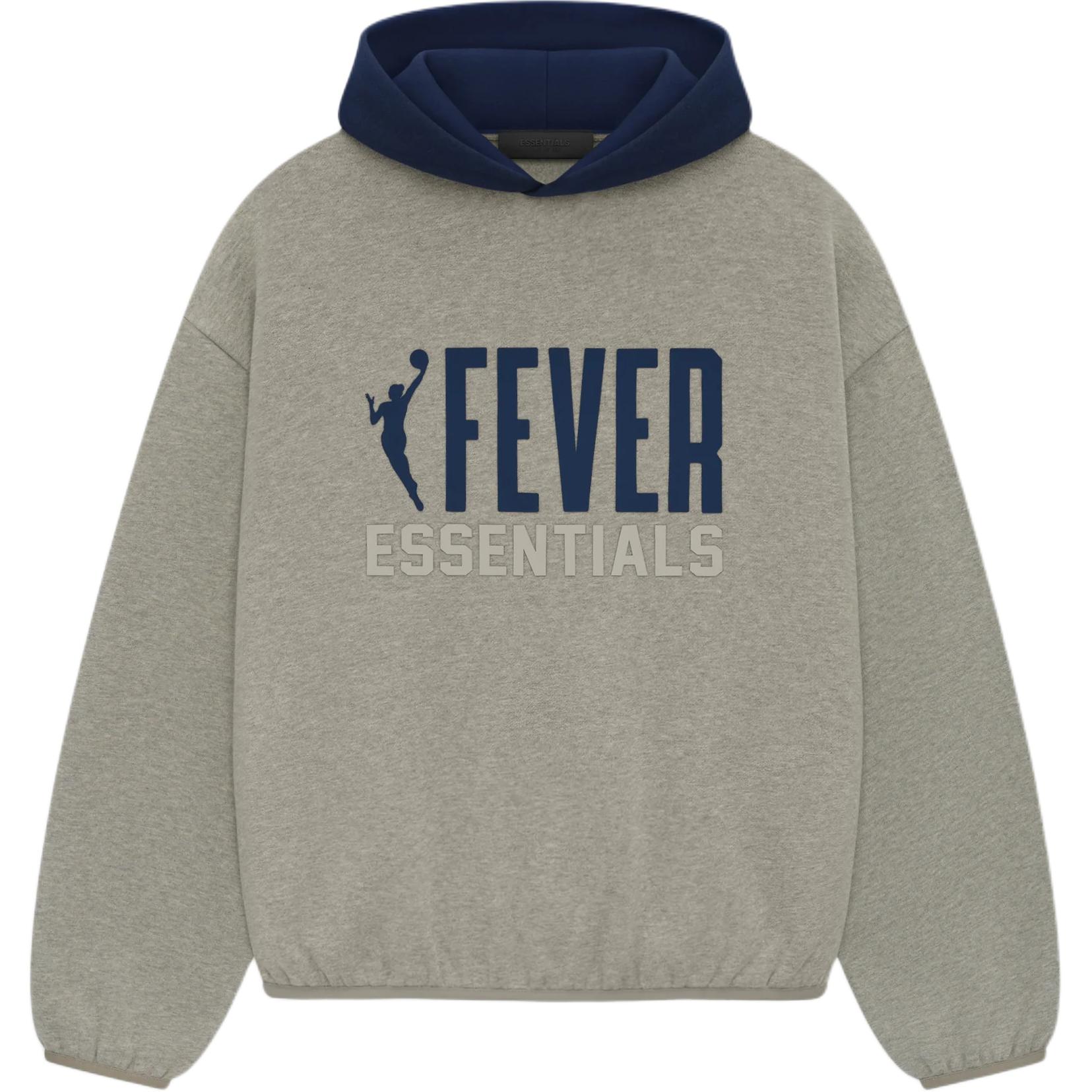 FOG WNBA SS25 Fever Hoodie Warm Heather Pullover Sweatshirt 192al246602f