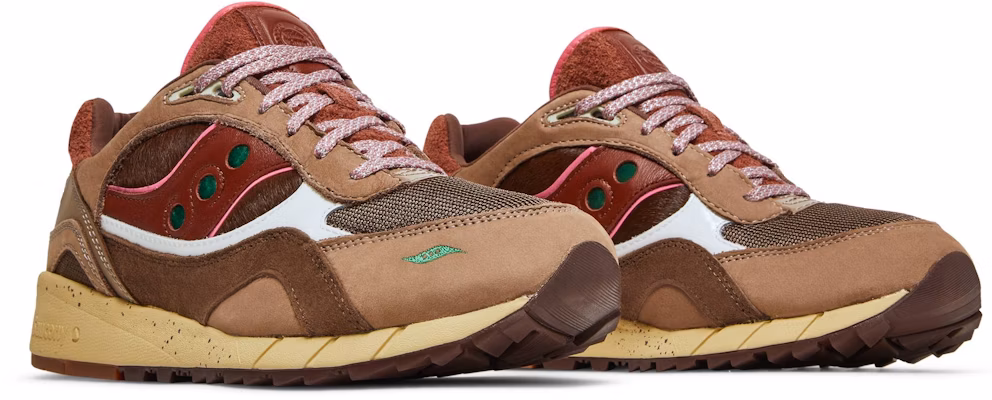 Feature x Saucony Shadow 6000 'Chocolate Chip' รองเท้าวิ่ง Chip Coklat S70607-1 Cheap Feature x Saucony Shadow 6000 'Chocolate Chip' รองเท้าวิ่ง Chip Coklat S70607-1
